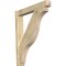 Ekena Millwork Funston Craftsman Rough Sawn Outlooker, Douglas Fir, 6"W x 38"D x 42"H OUT06X38X42FST04RDF - alternate 1